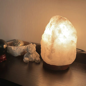 喜馬拉雅山天然岩鹽燈 (白色系) - Joyster