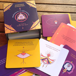 Deepak Chopra Meditations and Affirmations: 64 Cards to Awaken Your Spirit 能量卡 - Joyster
