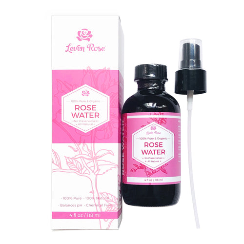 Leven Rose 純有機摩洛哥大馬士革玫瑰水 ·  Leven Rose Moroccan Rose Water - 100% Pure & Organic (118ml) - Joyster