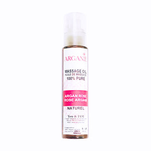 摩洛哥 Arganie 玫瑰純堅果按摩油 ·  Arganie Massage Oil - 100% Pure Argan Oil with Rose Essential Oil (50ml) - Joyster